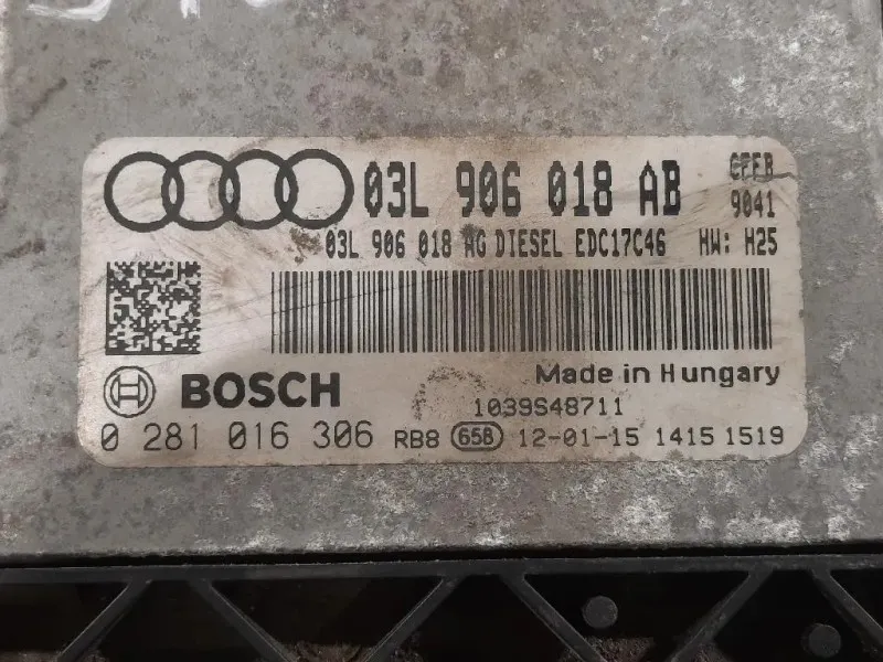 Centralina Iniezione 03L 906 018 AB Audi A3 8P1 2008