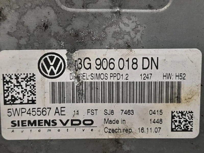 Centralina Iniezione 03G906018DN Audi A3 8P1 2008