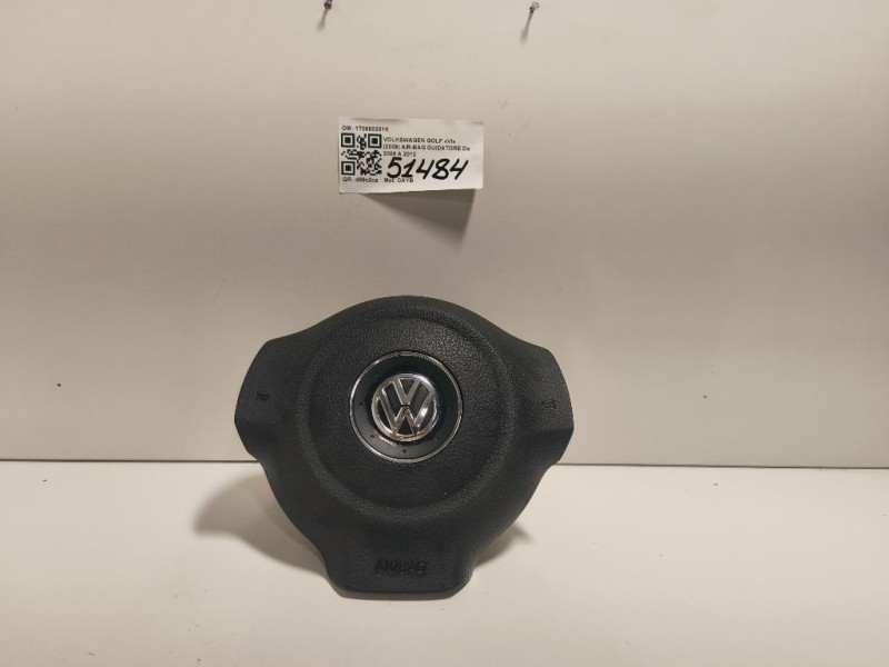 Air-bag Guidatore 1T0880201K Volkswagen GOLF VI 2009