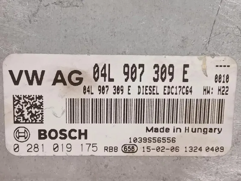 Centralina Iniezione 04L 907 309 E Audi A3 8VA Sportback 2012