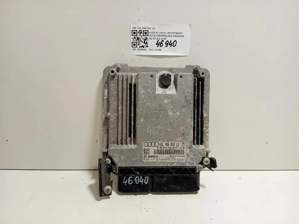 Centralina Iniezione 03L 906 022 LS Audi A3 8VA Sportback 2012
