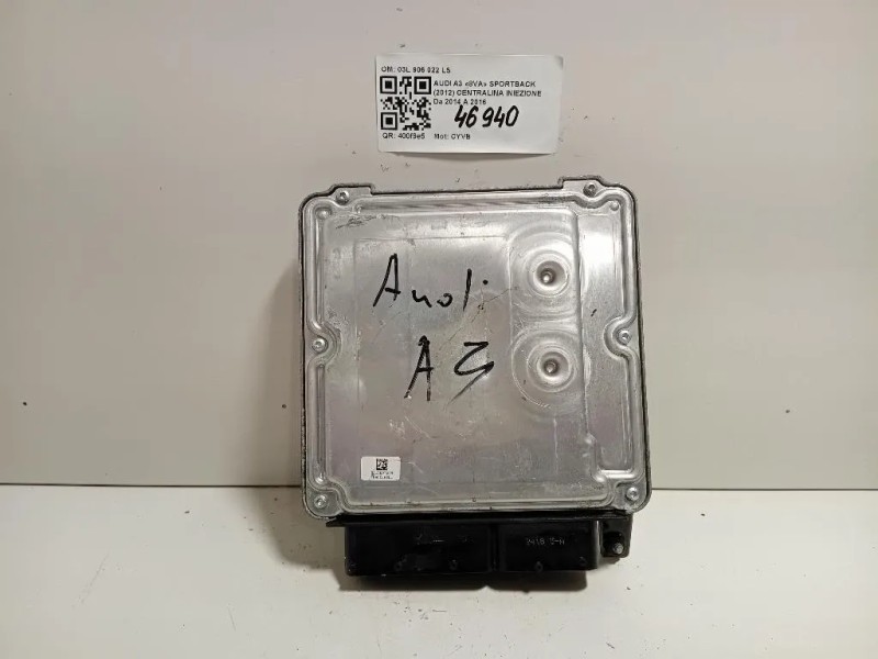 Centralina Iniezione 03L 906 022 LS Audi A3 8VA Sportback 2012