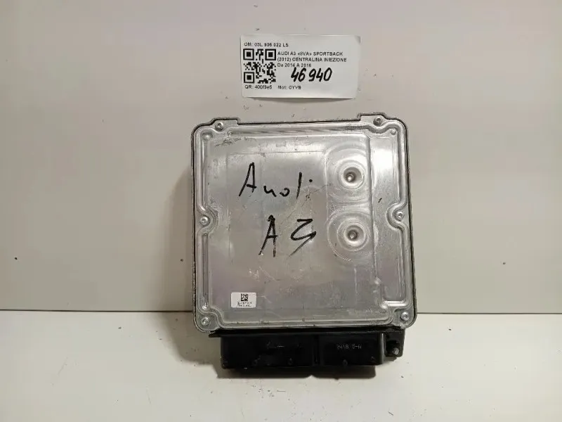 Centralina Iniezione 03L 906 022 LS Audi A3 8VA Sportback 2012
