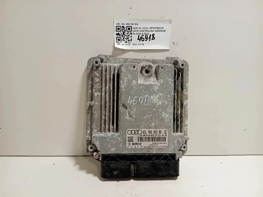 Centralina Iniezione 03L 906 022 BQ Audi A3 8VA Sportback 2012