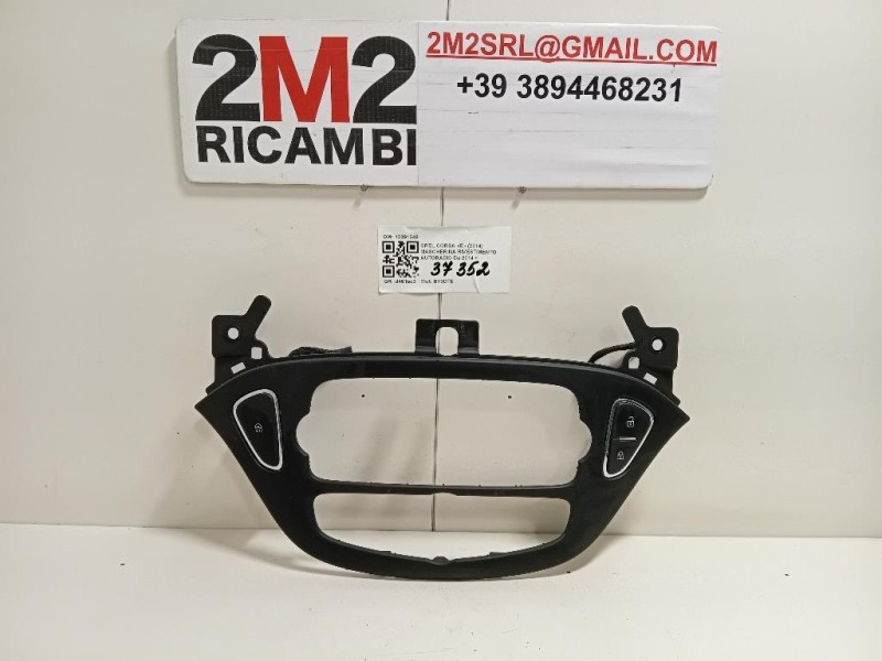 Mascherina Rivestimento Autoradio 13391249 Opel Corsa E 2014