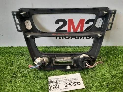 Mascherina Rivestimento Autoradio 682605488R Renault Mégane III 2012