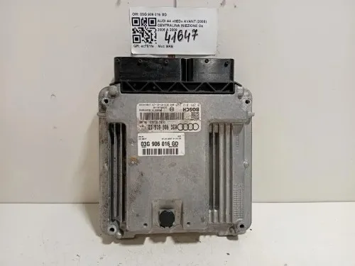 Centralina Iniezione 03G 906 016 GD Audi A4 8ED Avant 2005