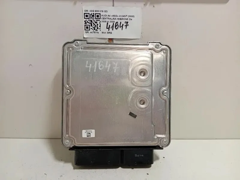 Centralina Iniezione 03G 906 016 GD Audi A4 8ED Avant 2005