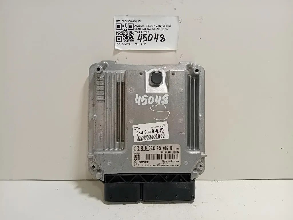 Centralina Iniezione 03G 906 016 JD Audi A4 8ED Avant 2005