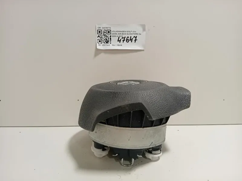 Air-bag Guidatore 34079778 Volkswagen GOLF VI 2009