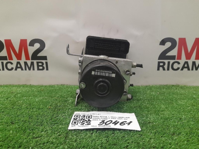 Pompa ABS ANT 3451-6791521-01 Bmw Serie 1 E81 Berlina 2005