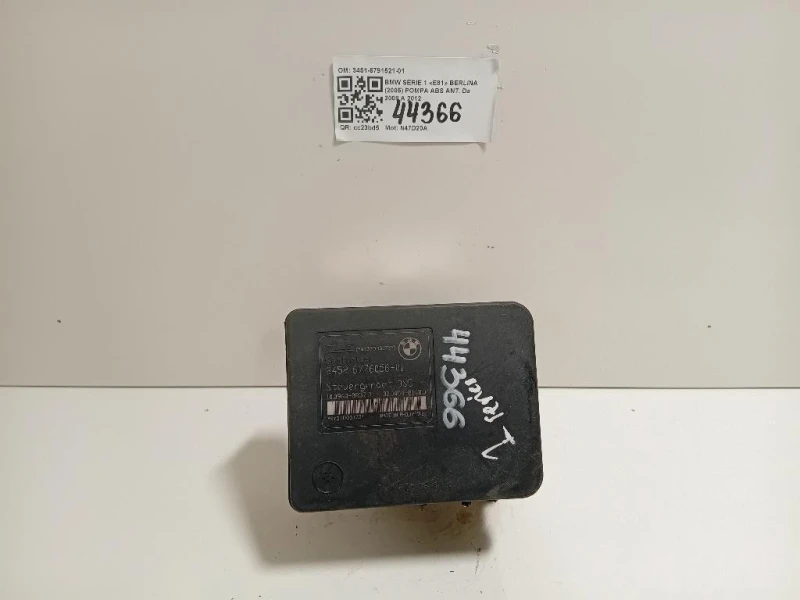 Pompa ABS ANT 3451-6791521-01 Bmw Serie 1 E81 Berlina 2005