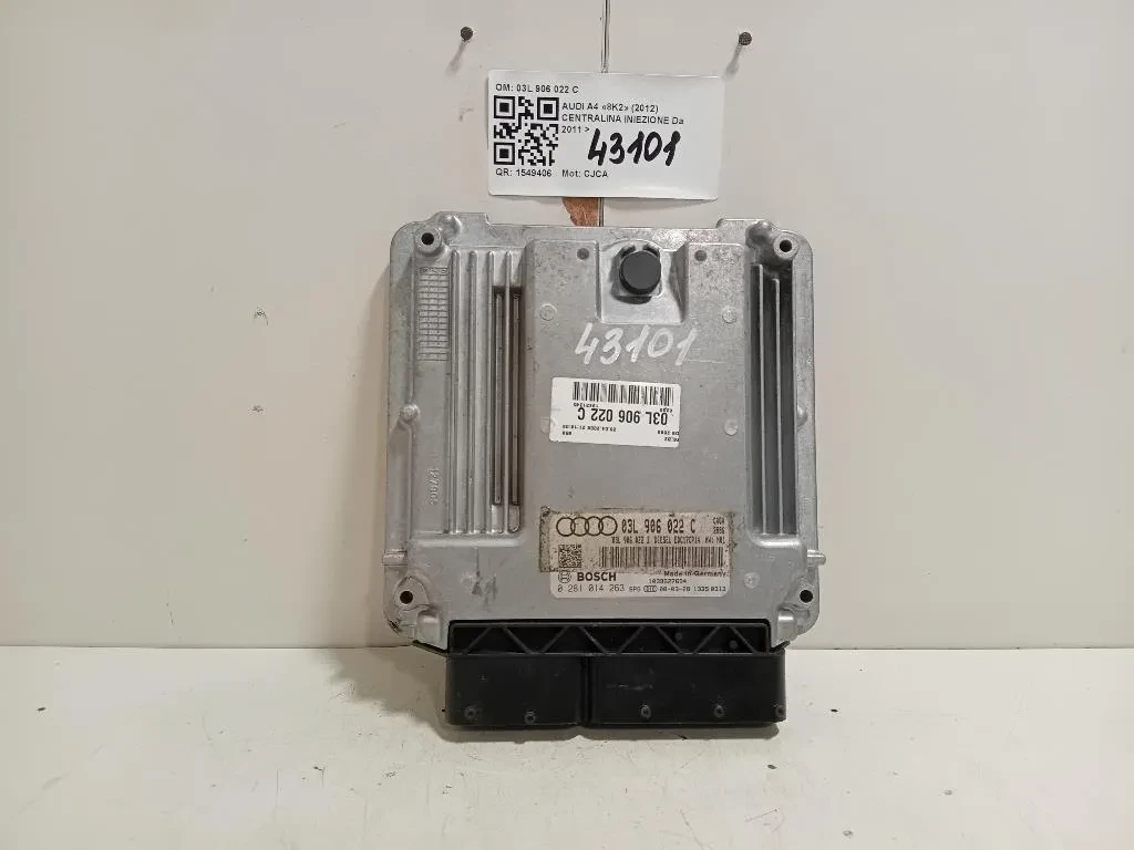 Centralina Iniezione 03L 906 022 C Audi A4 8K2 2012