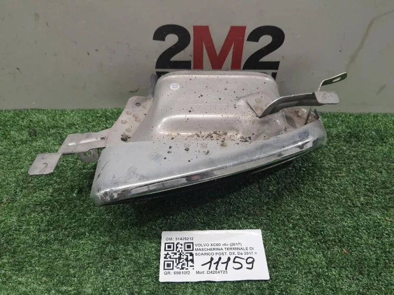 Mascherina Terminale DI Scarico POST DX 31425212 DX Volvo XC60 II 2017