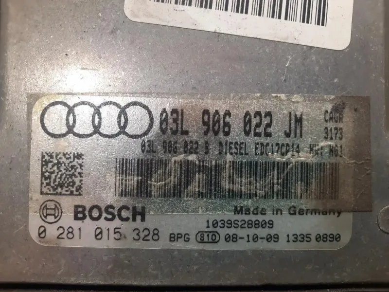 Centralina Iniezione 03L 906 022 JM Audi A4 8K5 Avant 2008