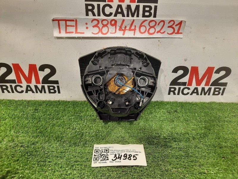 Air-bag Guidatore 3C8880201T Volkswagen GOLF VI 2009