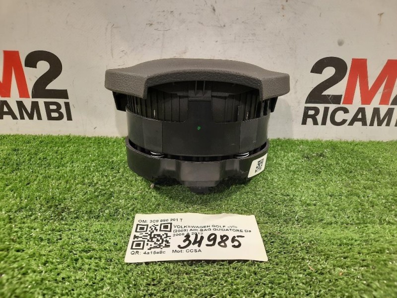 Air-bag Guidatore 3C8880201T Volkswagen GOLF VI 2009