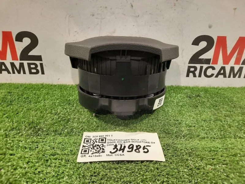 Air-bag Guidatore 3C8880201T Volkswagen GOLF VI 2009