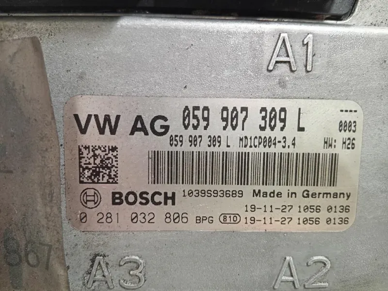 Centralina Iniezione 0281032806 059907309L CENTRALINA MOTORE Audi A6 4a5c8 Avant 2018