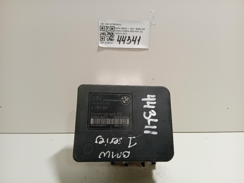 Pompa ABS ANT 3451-6789300-01 Bmw Serie 1 E87 Berlina 2005