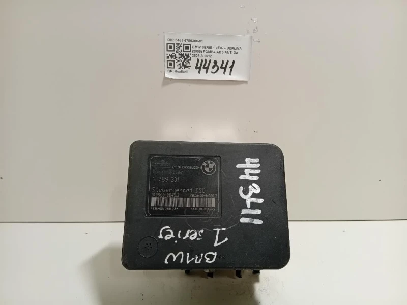 Pompa ABS ANT 3451-6789300-01 Bmw Serie 1 E87 Berlina 2005