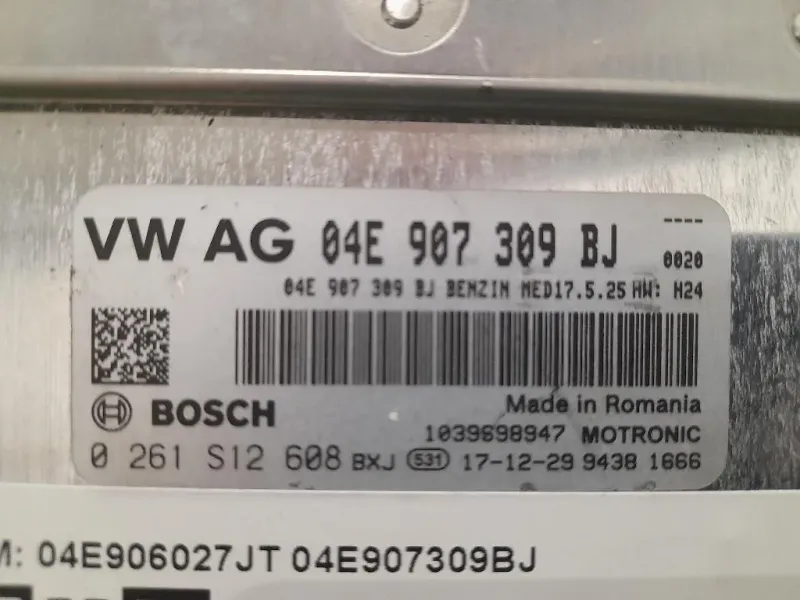Centralina Iniezione 04E906027JT 04E907309BJ Audi Q2 GAB 2016
