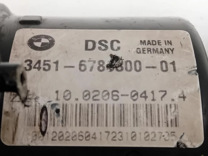 Pompa ABS ANT 3451-6789300-01 Bmw Serie 1 E87 Berlina 2005