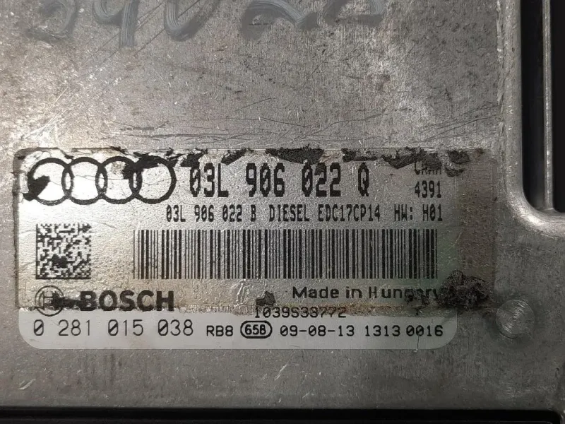 Centralina Iniezione 03L 906 022 Q CENTRALINA ECU Audi Q5 8RB 2012