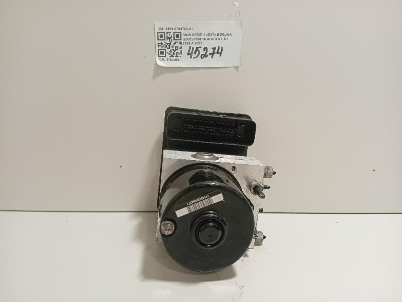 Pompa ABS ANT 3451-6784763-01 Bmw Serie 1 E87 Berlina 2005