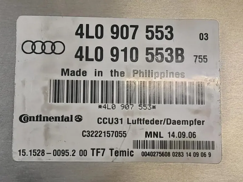 Centralina Iniezione 4L0907553 Audi Q7 4LB 2009