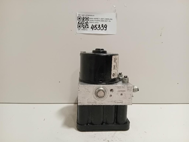 Pompa ABS ANT 3451-6789300-01 Bmw Serie 1 E87 Berlina 2005