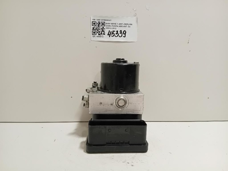 Pompa ABS ANT 3451-6789300-01 Bmw Serie 1 E87 Berlina 2005