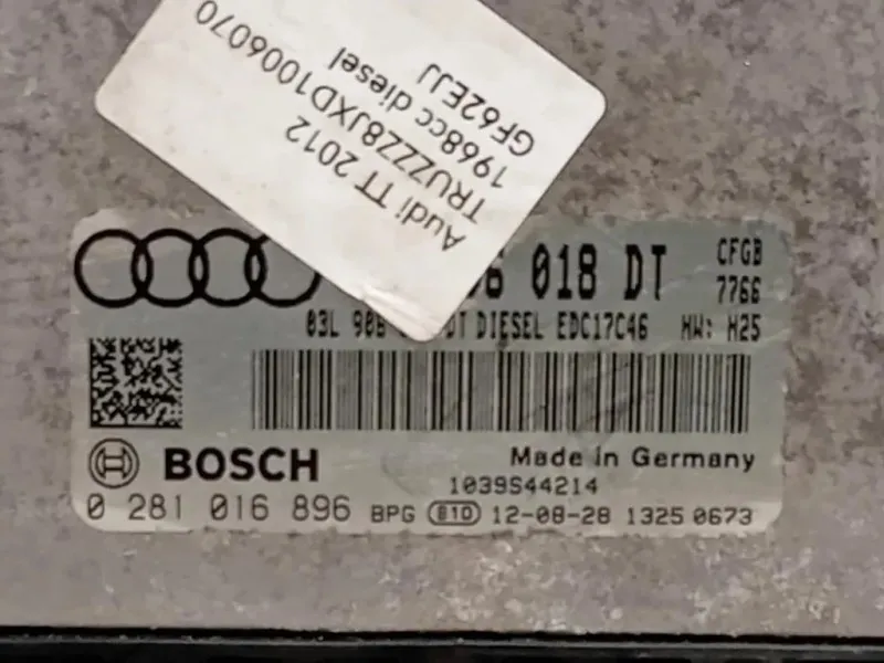 Centralina Iniezione 03L 906 018 DT ECU Audi TT 8J3 2010