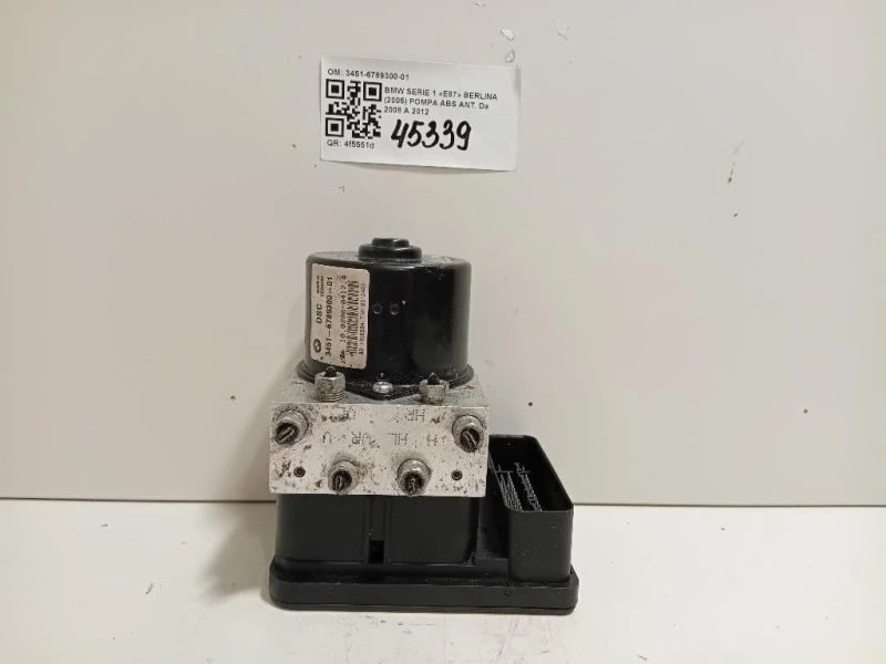 Pompa ABS ANT 3451-6789300-01 Bmw Serie 1 E87 Berlina 2005