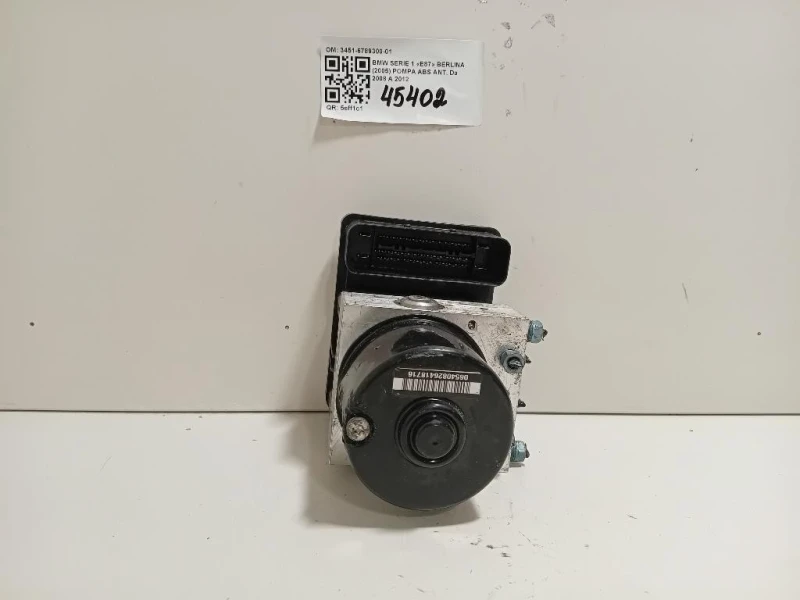 Pompa ABS ANT 3451-6789300-01 Bmw Serie 1 E87 Berlina 2005