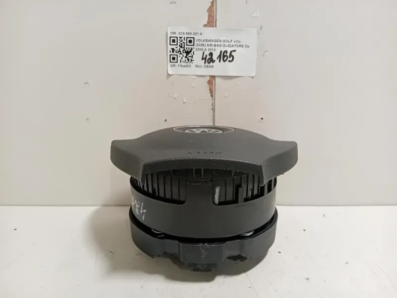 Air-bag Guidatore 3C8880201K Volkswagen GOLF VI 2009