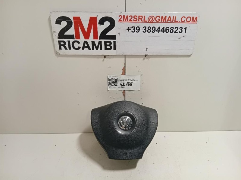 Air-bag Guidatore 3C8880201K Volkswagen GOLF VI 2009