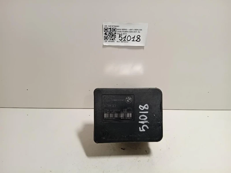 Pompa ABS ANT 34516789300 Bmw Serie 1 E87 Berlina 2005