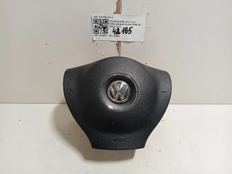 Air-bag Guidatore 3C8880201K Volkswagen GOLF VI 2009