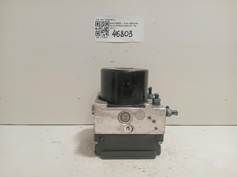 Pompa ABS ANT 3451 6862246 01 Bmw Serie 1 F20 Berlina 2012