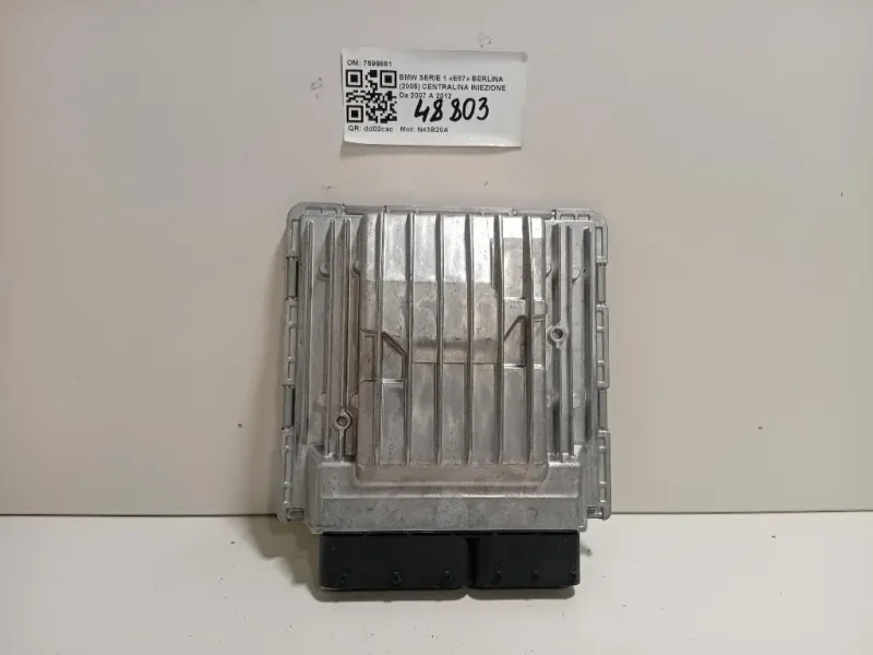 Centralina Iniezione 7599881 Bmw Serie 1 E87 Berlina 2005
