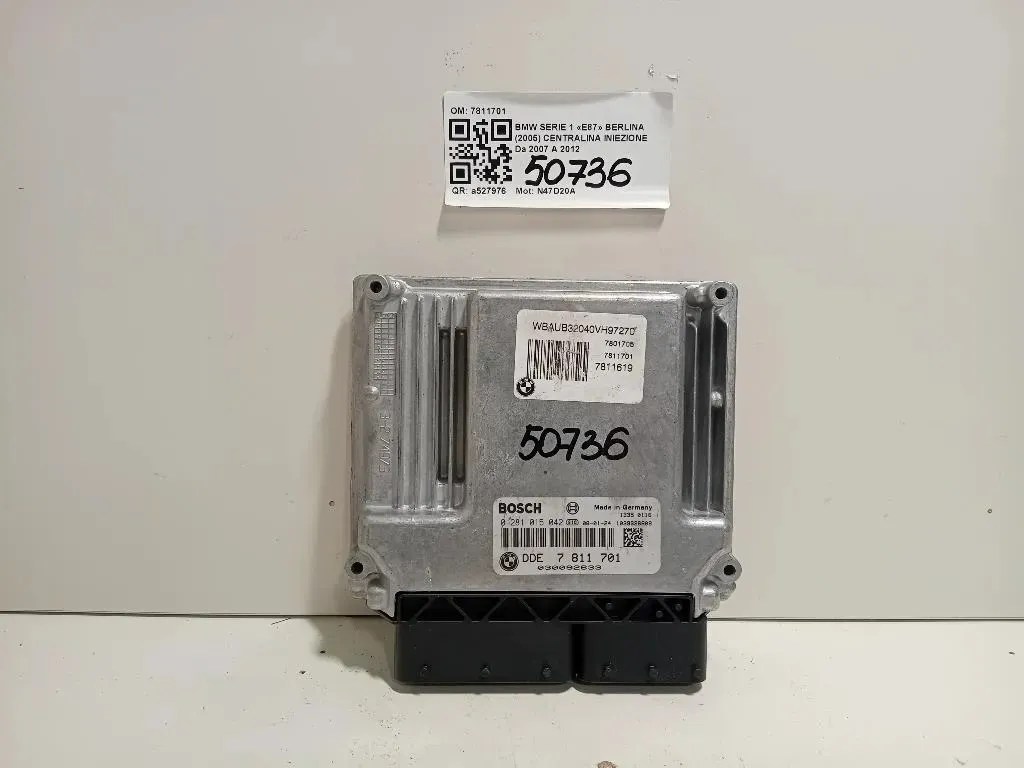 Centralina Iniezione 7811701 Bmw Serie 1 E87 Berlina 2005