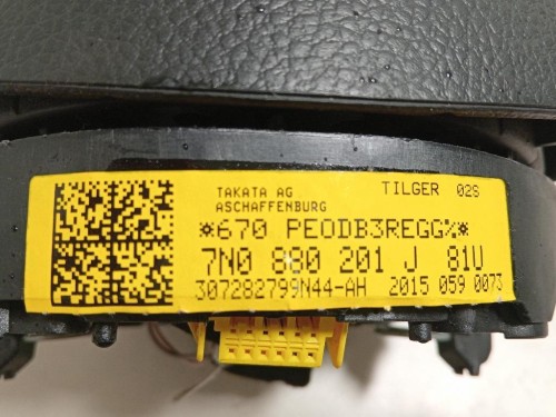 Air-bag Guidatore 7N0890201J Volkswagen GOLF VI 2009