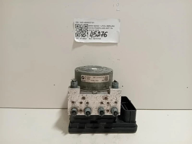 Pompa ABS ANT 3451-6868637-01 Bmw Serie 1 F20 Berlina 2012
