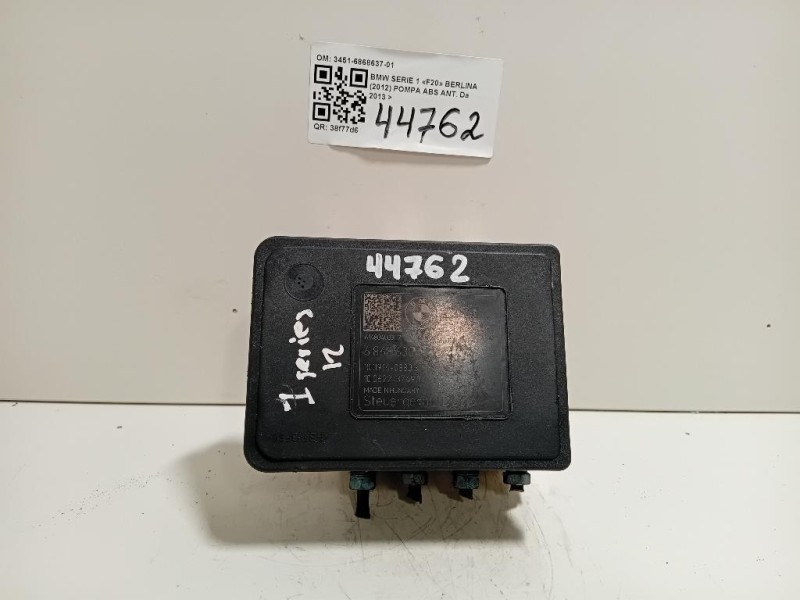 Pompa ABS ANT 3451-6868637-01 Bmw Serie 1 F20 Berlina 2012