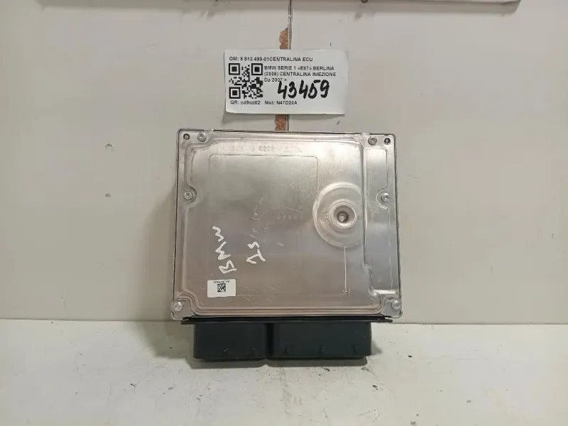 Centralina Iniezione 8 512 499-01CENTRALINA ECU Bmw Serie 1 E87 Berlina 2005