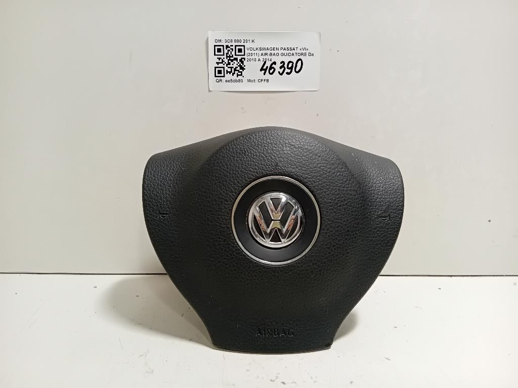Air-bag Guidatore 3C8 880 201 K Volkswagen Passat VI 2011