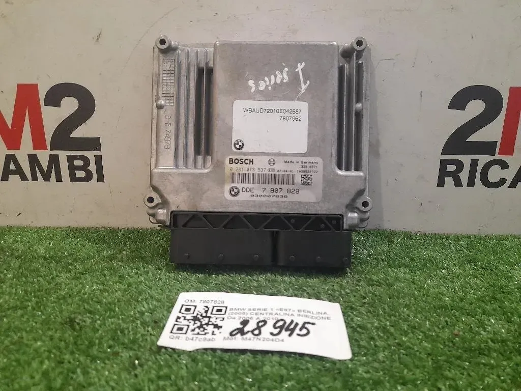 Centralina Iniezione 7807828 Bmw Serie 1 E87 Berlina 2005
