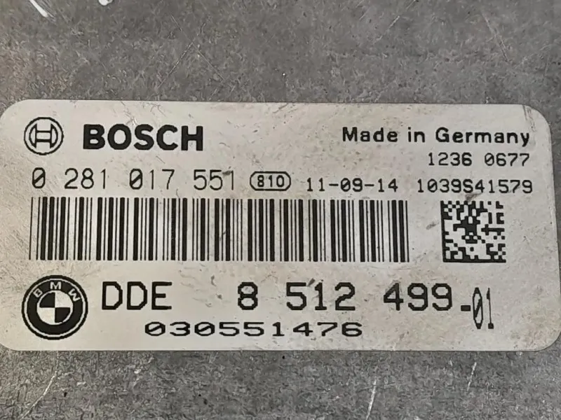 Centralina Iniezione 8512499 Bmw Serie 1 E87 Berlina 2005