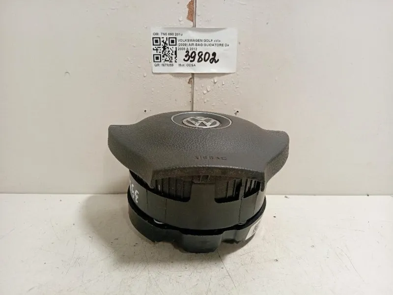 Air-bag Guidatore 7N0890201J Volkswagen GOLF VI 2009
